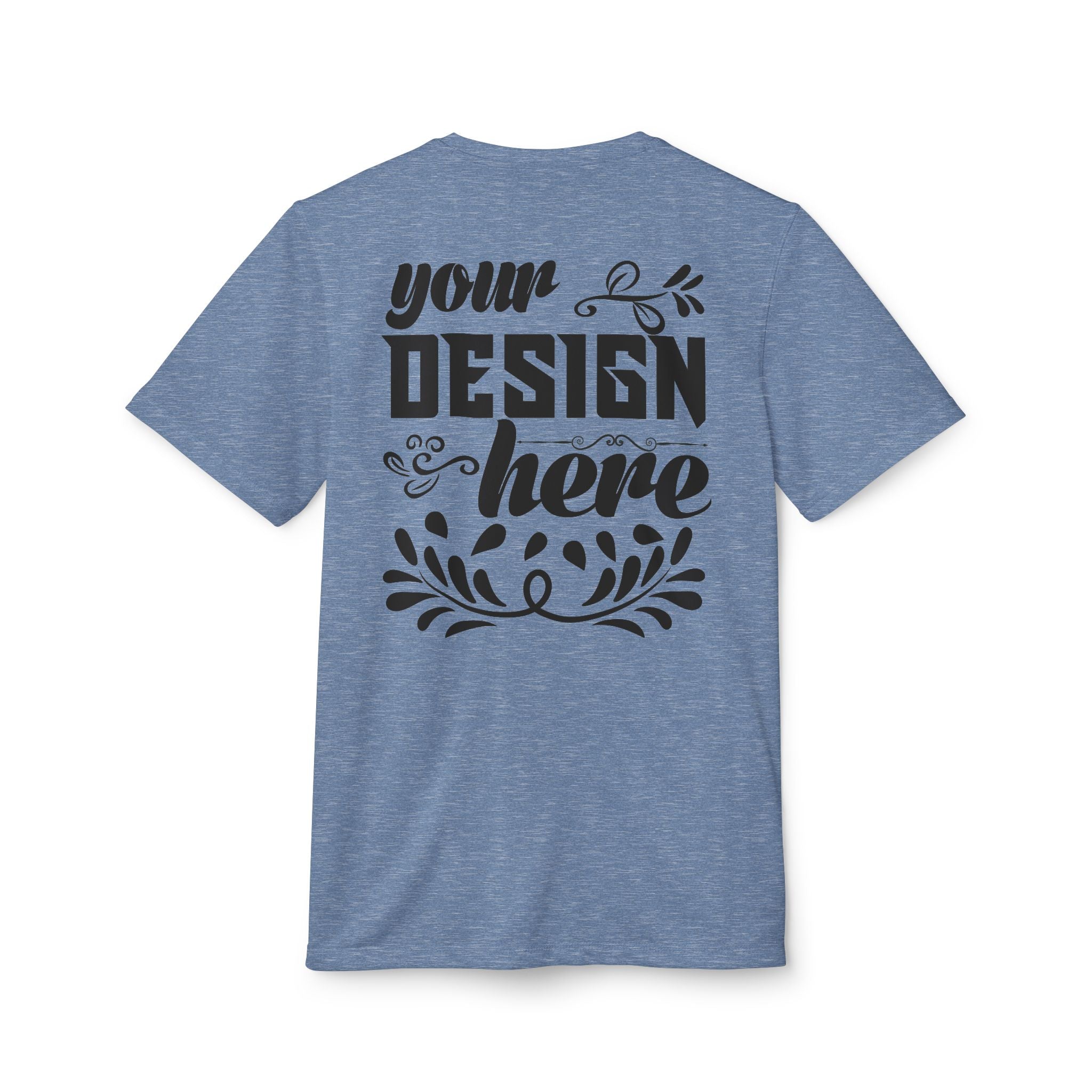 Customizable Adidas A376 Unisex Sport T-Shirt Regular Fit Performance