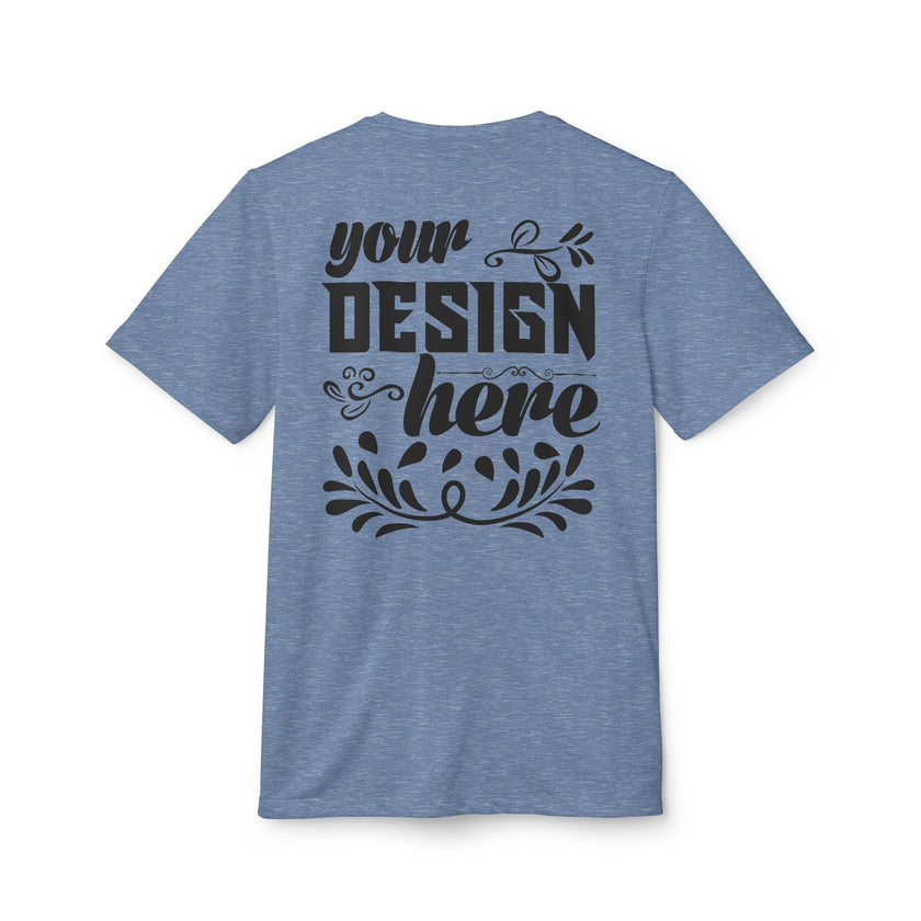 Customizable Adidas A376 Unisex Sport T-Shirt Regular Fit Performance