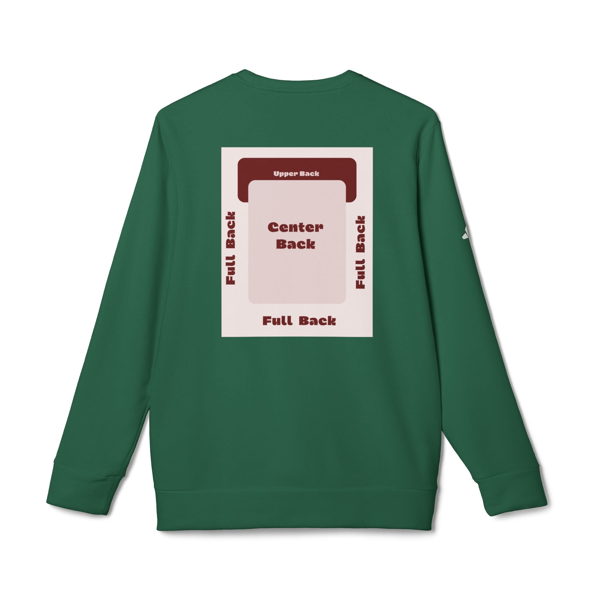 Customizable Adidas A434 Unisex Fleece Crewneck Sweatshirt