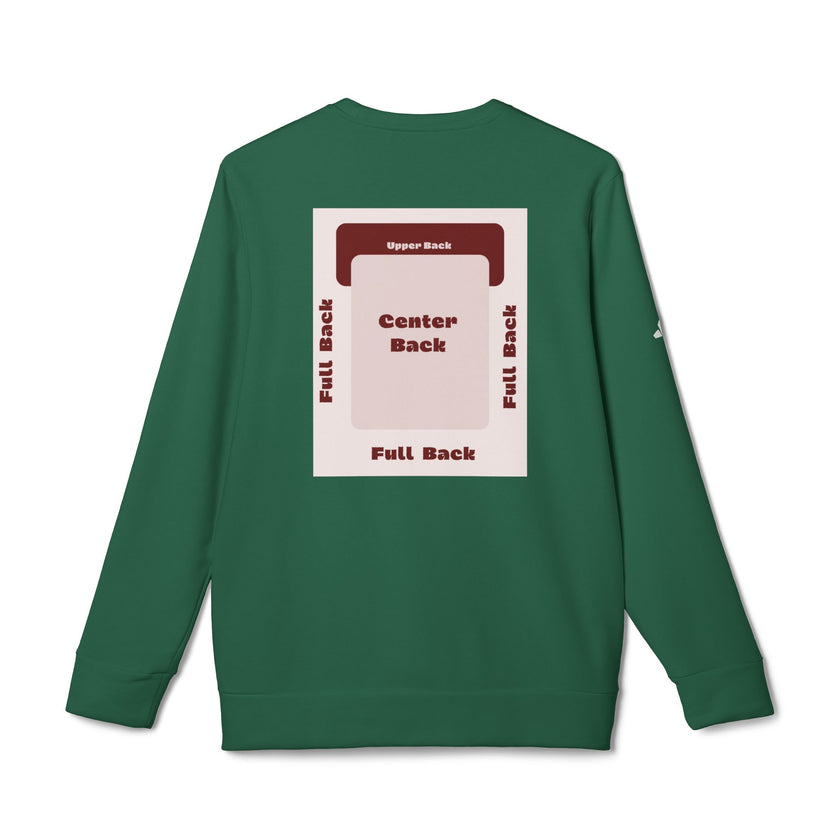 Customizable Adidas A434 Unisex Fleece Crewneck Sweatshirt