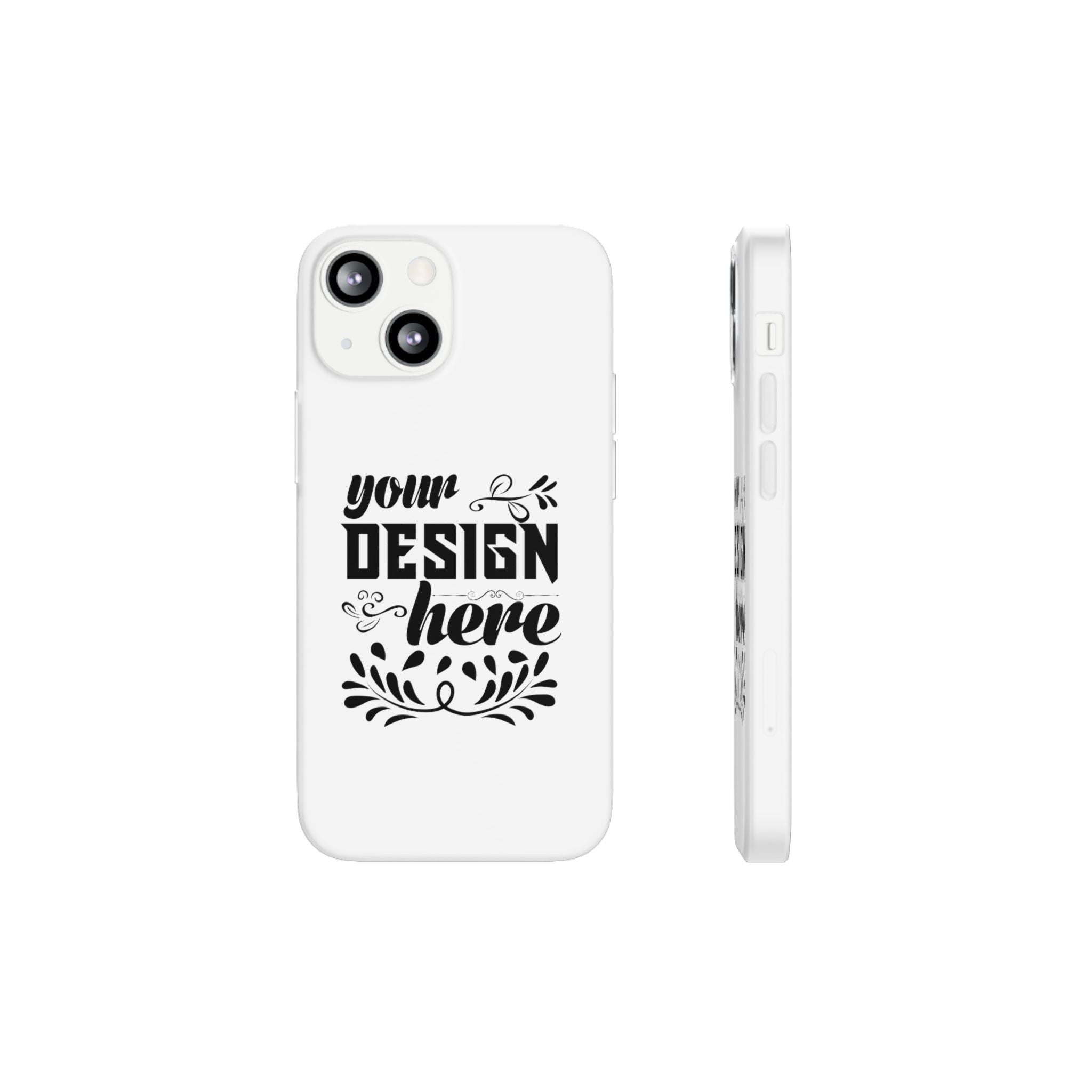 Customizable Flexi TPU Phone Case Slim Matte Protective Cover