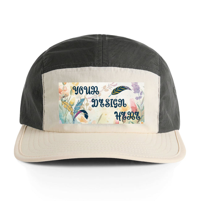 Customizable AS Colour 1105 Finn Two Tone Recycled Nylon Low Profile Cap