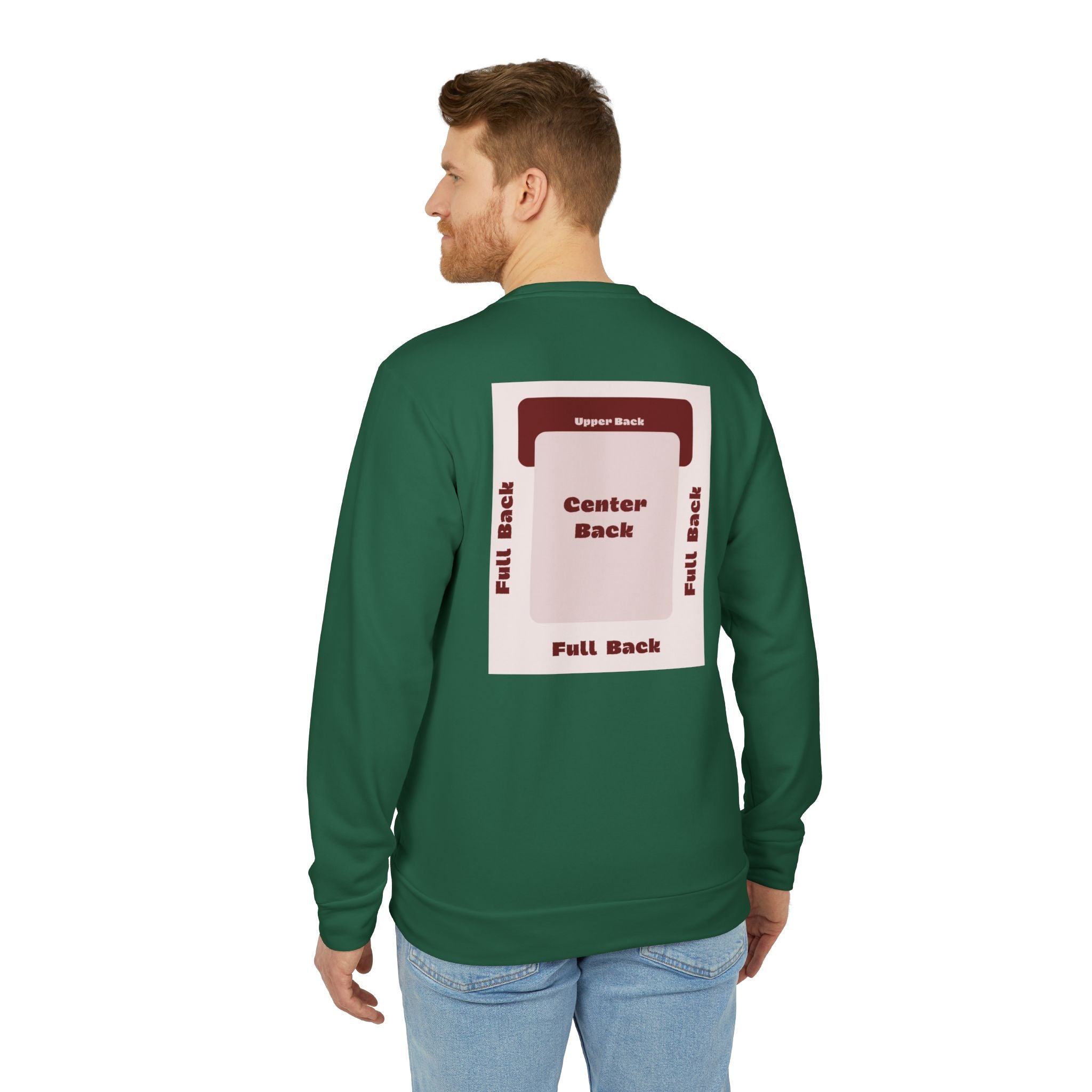 Customizable Adidas A434 Unisex Fleece Crewneck Sweatshirt