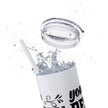 Customizable Maars 20oz Skinny Tumbler with Straw Stainless Steel