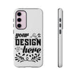 Customizable Tough Dual Layer Phone Case Polycarbonate TPU Liner Protective