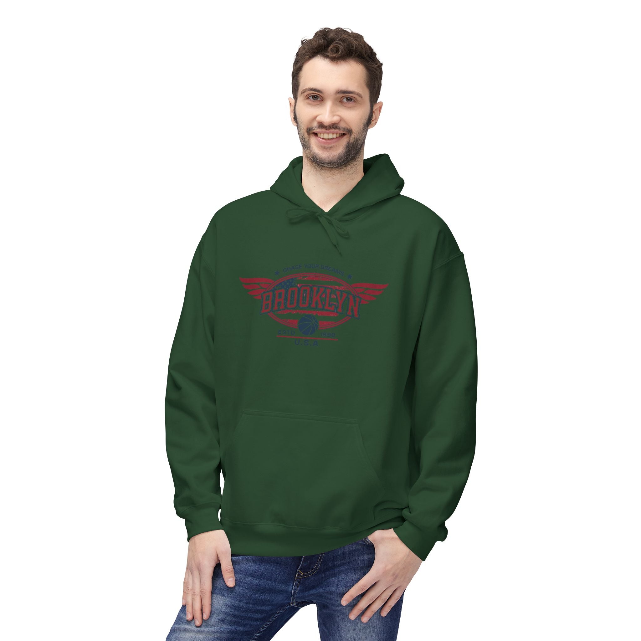 Gildan SF500 Unisex  Midweight Fleece Hoodie | Limited Edition Graphic Print