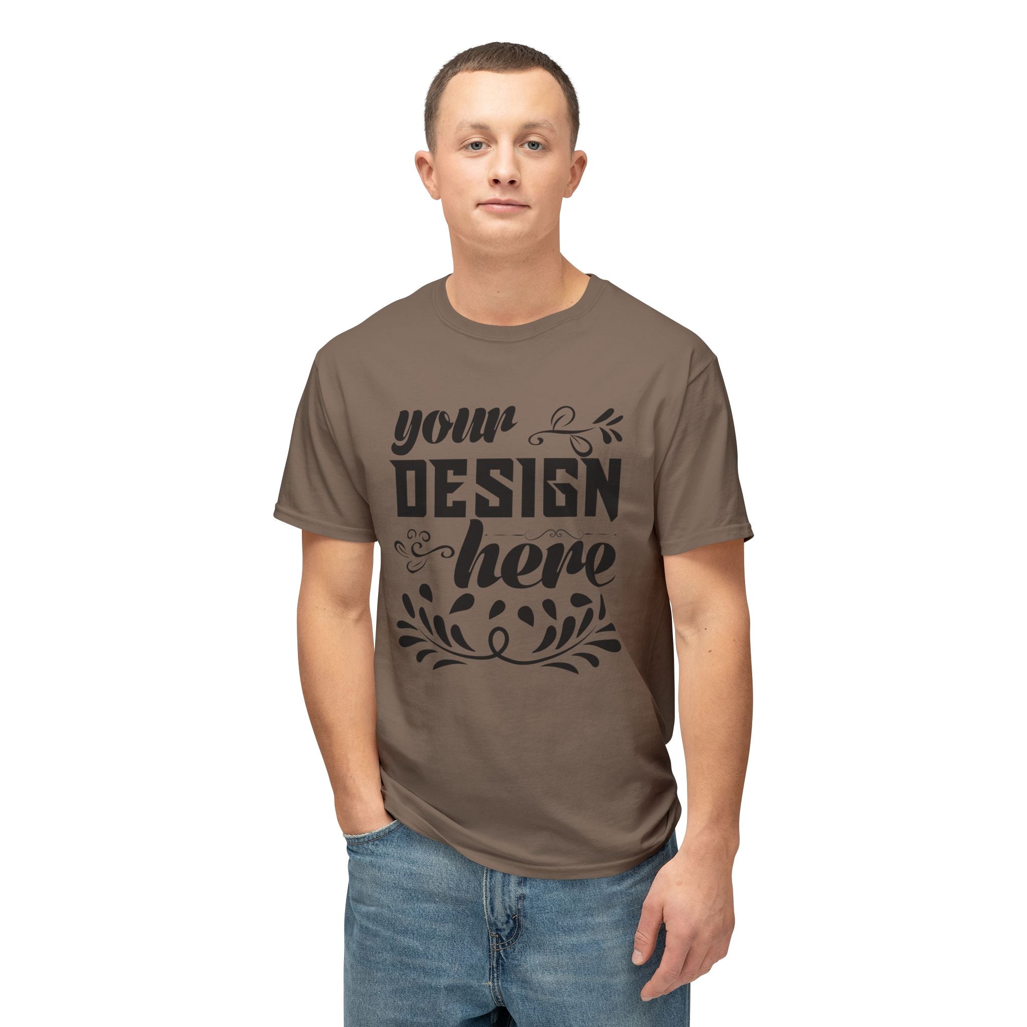 Customizable Fruit Of The Loom 3930R Unisex HD Cotton T-Shirt