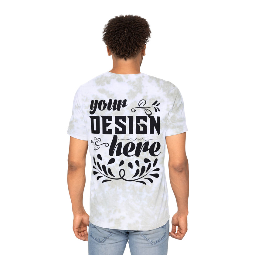 Customizable Bella+Canvas 3100RD Unisex FWD Tie Dyed T Shirt