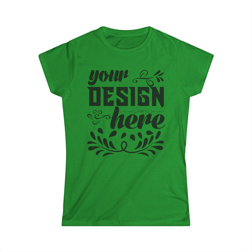 Customizable Gildan 64000L Womens Softstyle Short Sleeve T-Shirt