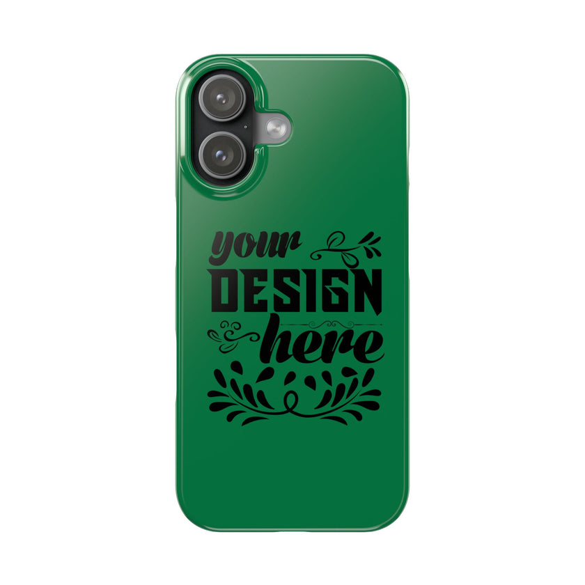 Customizable Slim Phone Case Super Slim Glossy Lexan Polycarbonate Plastic