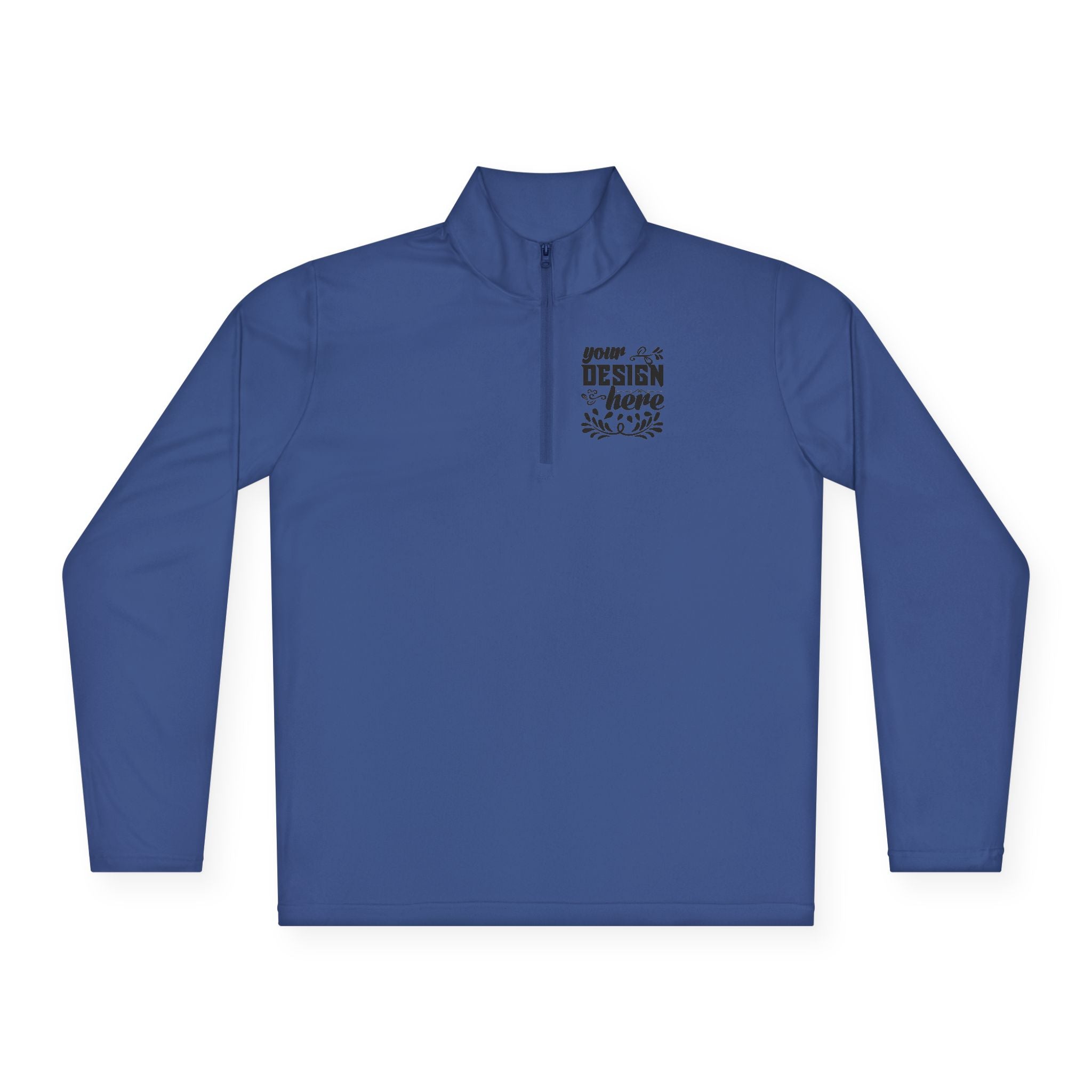Customizable Sport Tek ST357 Unisex Lightweight Polyester Quarter Zip Pullover