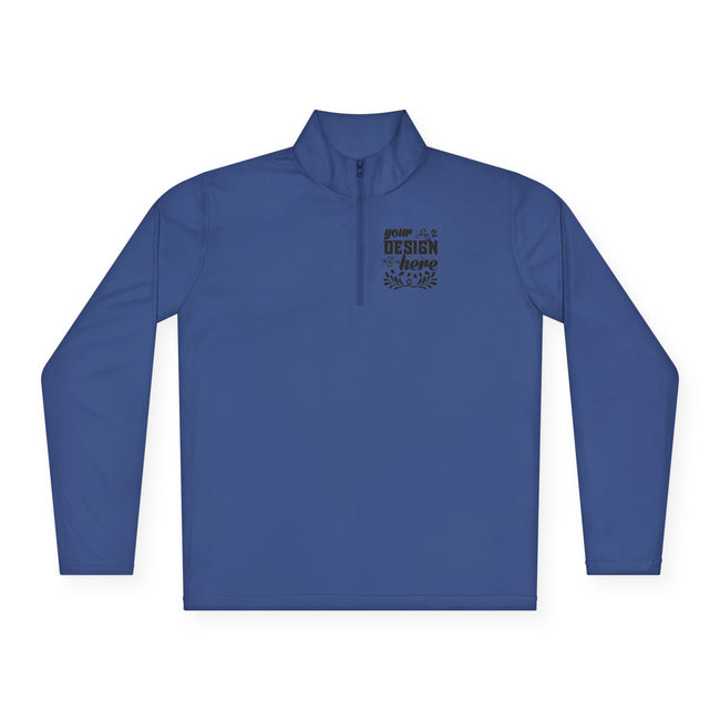Customizable Sport Tek ST357 Unisex Lightweight Polyester Quarter Zip Pullover