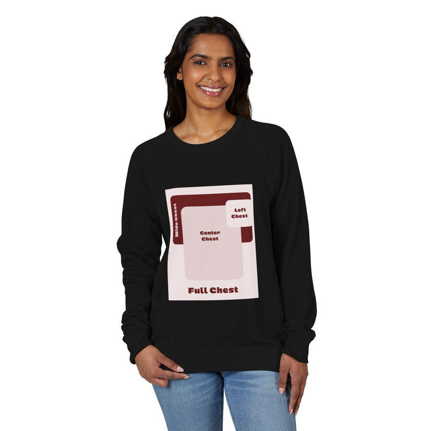 Customizable Lane Seven LS13004 Unisex French Terry Raglan Crewneck