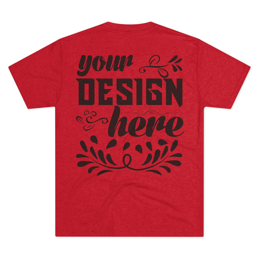 Customizable Next Level 6010 Unisex Tri-Blend Crew Neck T-Shirt