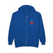 Gildan 18600 Unisex Full Zip Hoodie | Super Daddy Embroidery