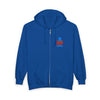 Gildan 18600 Unisex Full Zip Hoodie | Super Daddy Embroidery