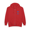 Gildan 18600 Unisex Full Zip Hoodie | Super Daddy Embroidery