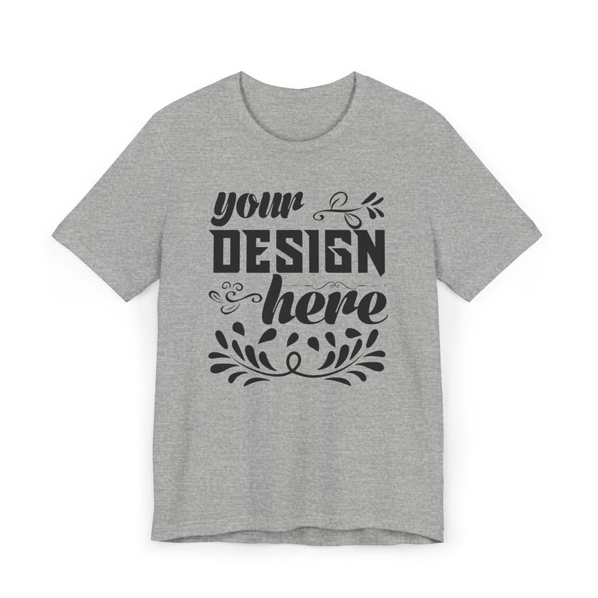 Customizable Prime Essentials Unisex Jersey T-Shirt Lightweight