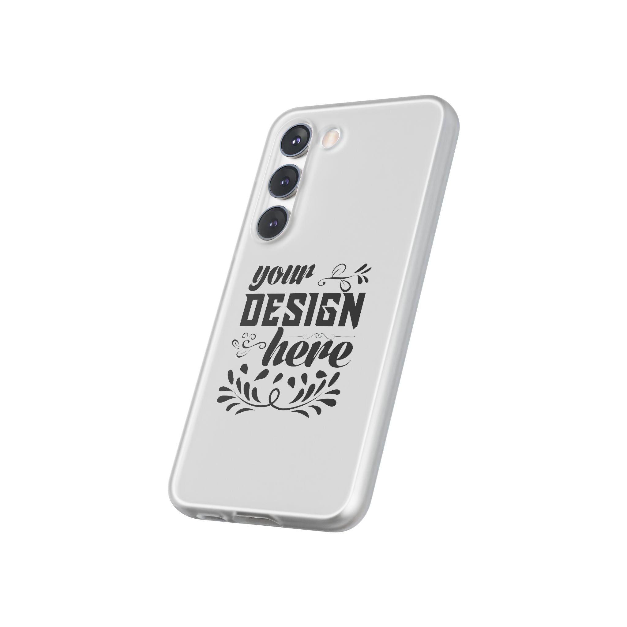 Customizable Flexi TPU Phone Case Slim Matte Protective Cover