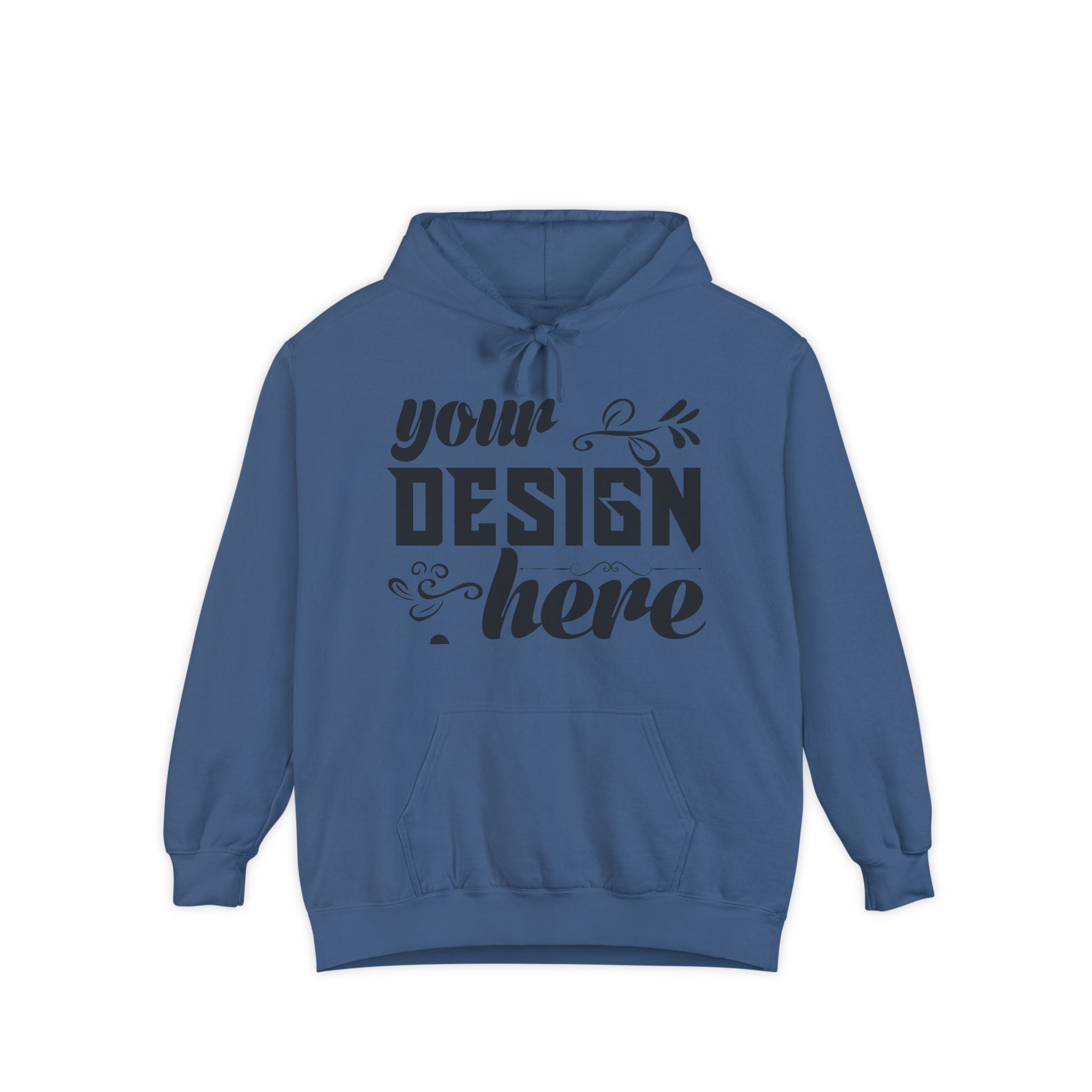 Customizable Comfort Colors 1567 Unisex Garment Dyed Fleece Hoodie