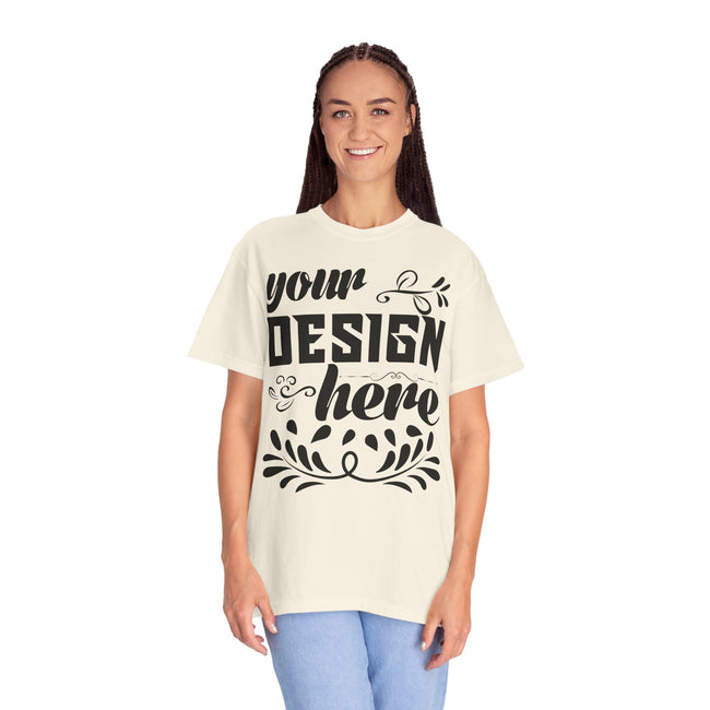 Customizable Comfort Colors 1717 Unisex Garment-Dyed T-Shirt