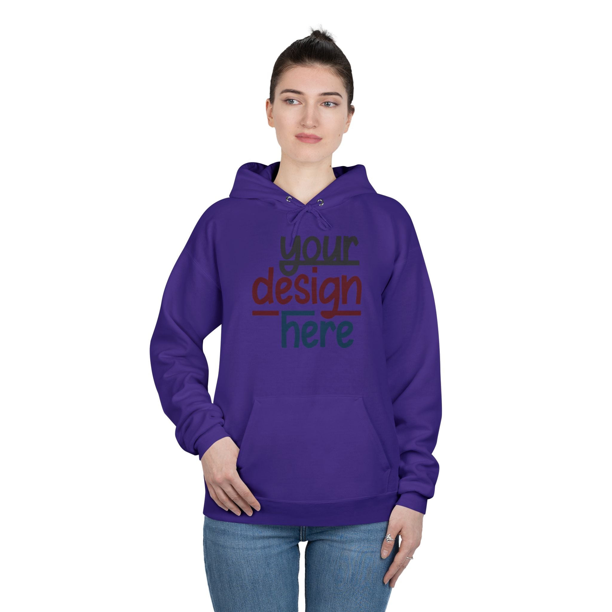 Customizable Hanes P170 EcoSmart Unisex Pullover Hoodie