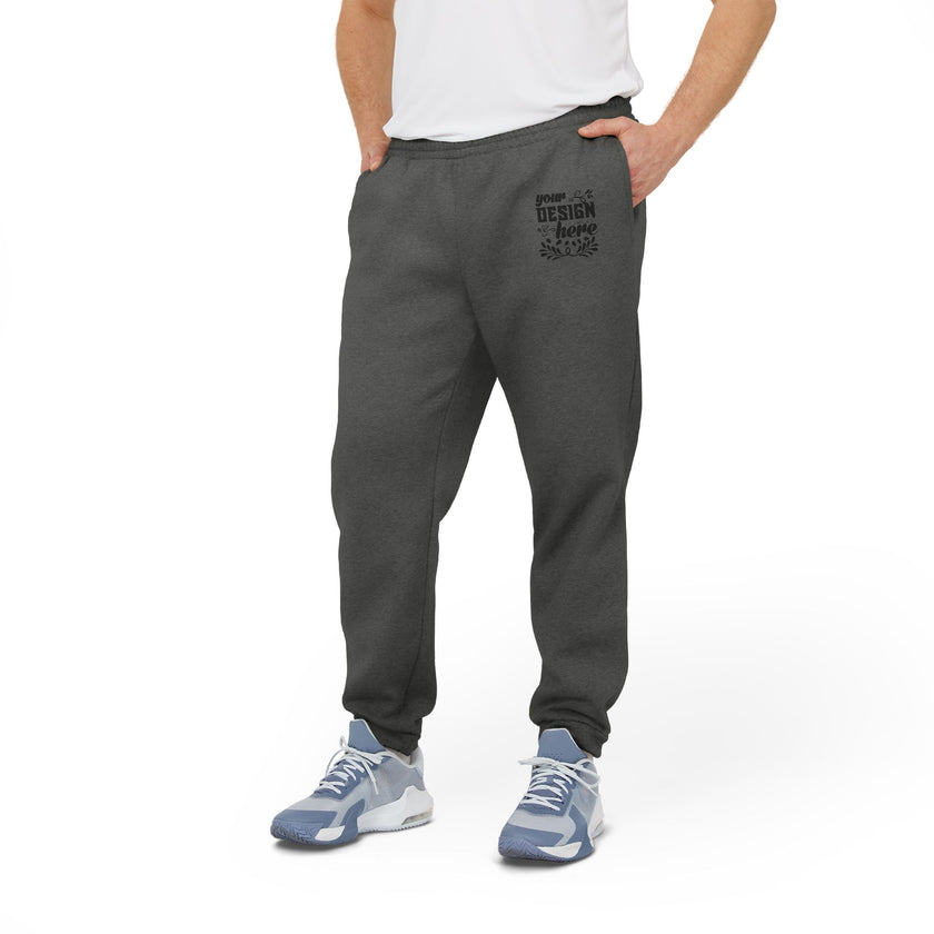 Customizable adidas A436 Unisex Fleece Joggers DTF Regular Fit