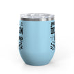 Customizable Polar Camel 12oz Stainless Steel Wine Tumbler Cup Lid