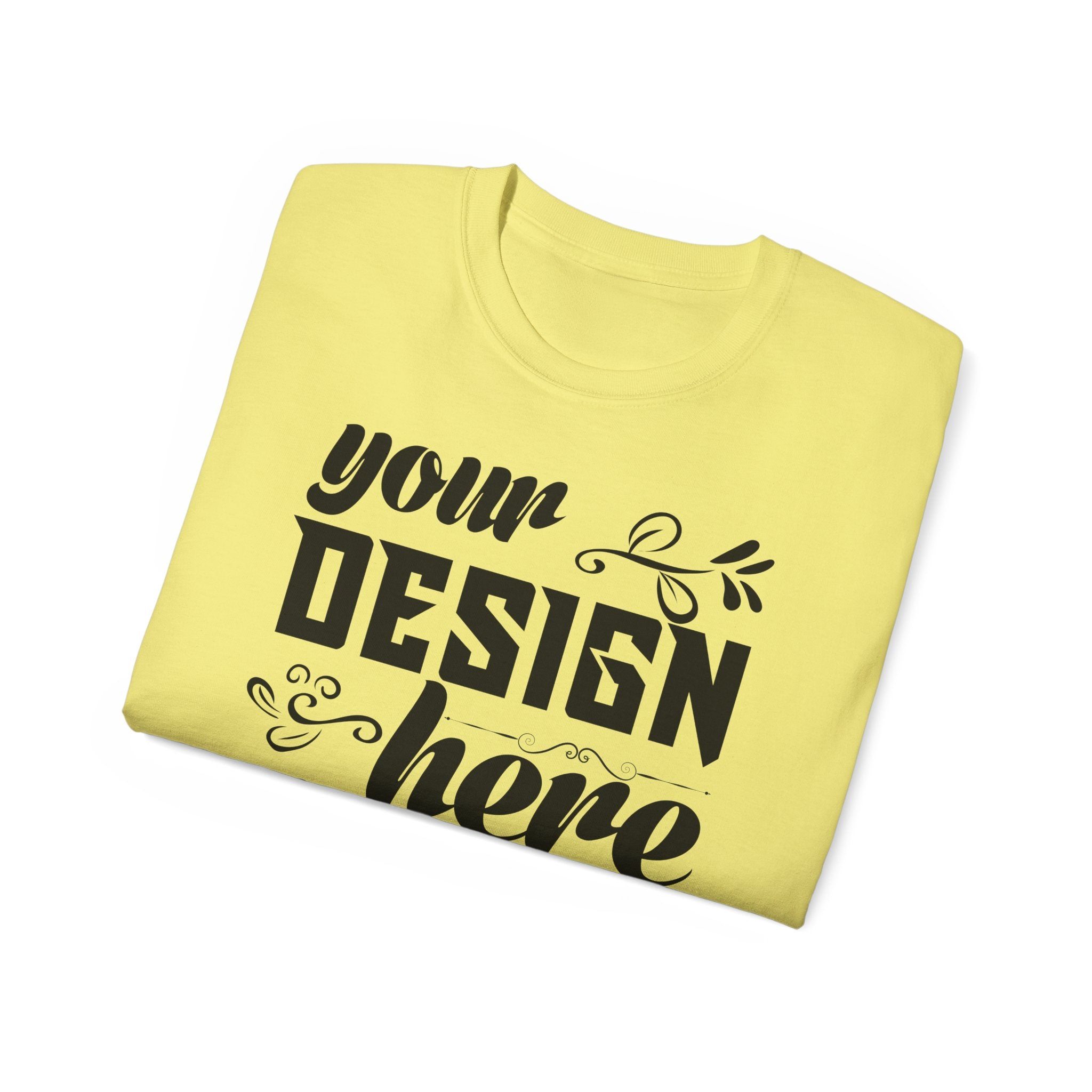 Customizable Gildan 2000 Unisex Ultra Cotton Crew Neck T-Shirt