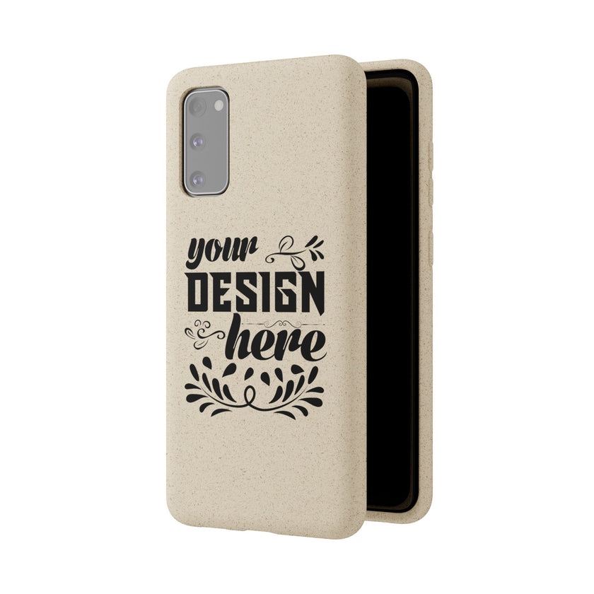 Customizable Biodegradable Phone Case Matte Finish Wireless Charging