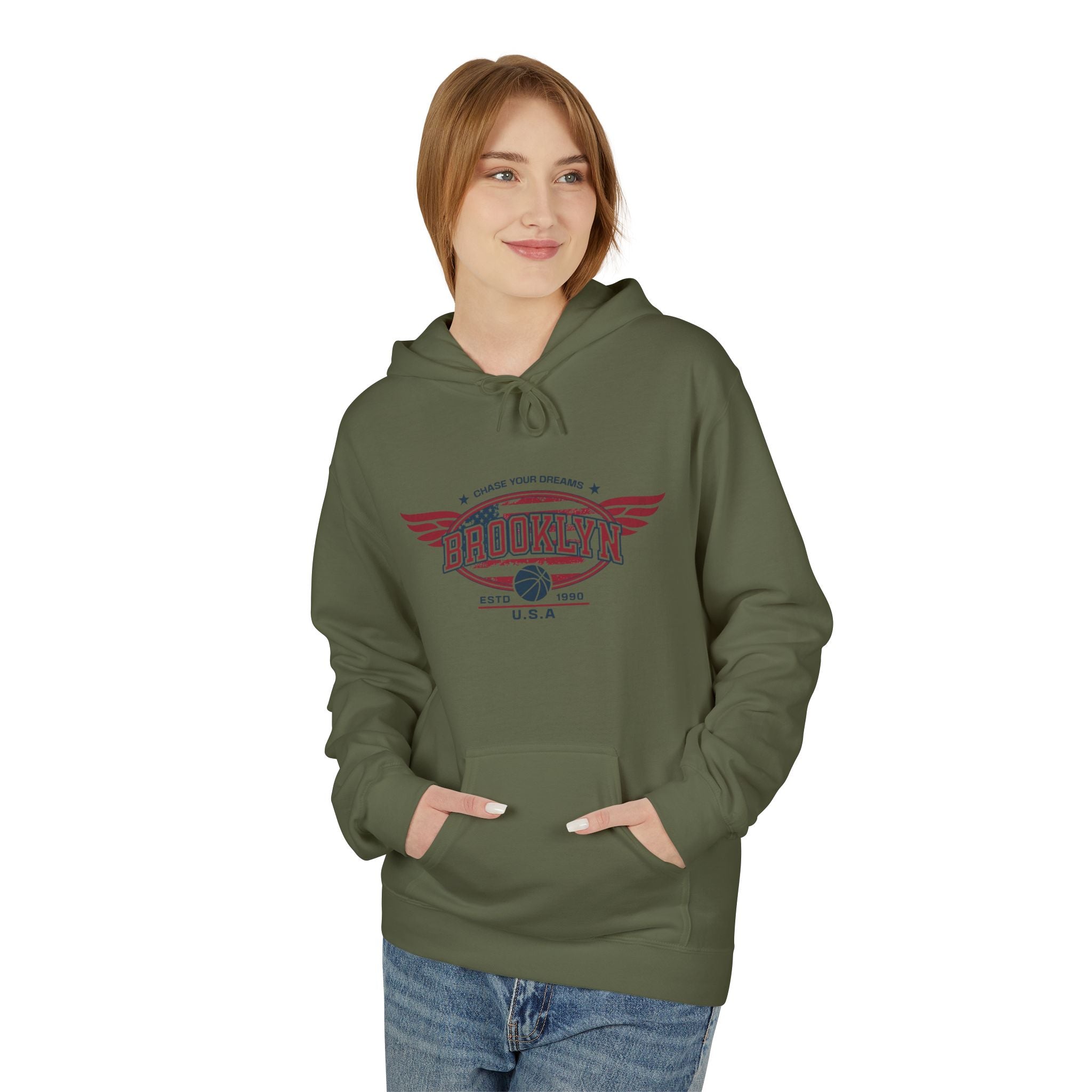 Gildan SF500 Unisex  Midweight Fleece Hoodie | Limited Edition Graphic Print