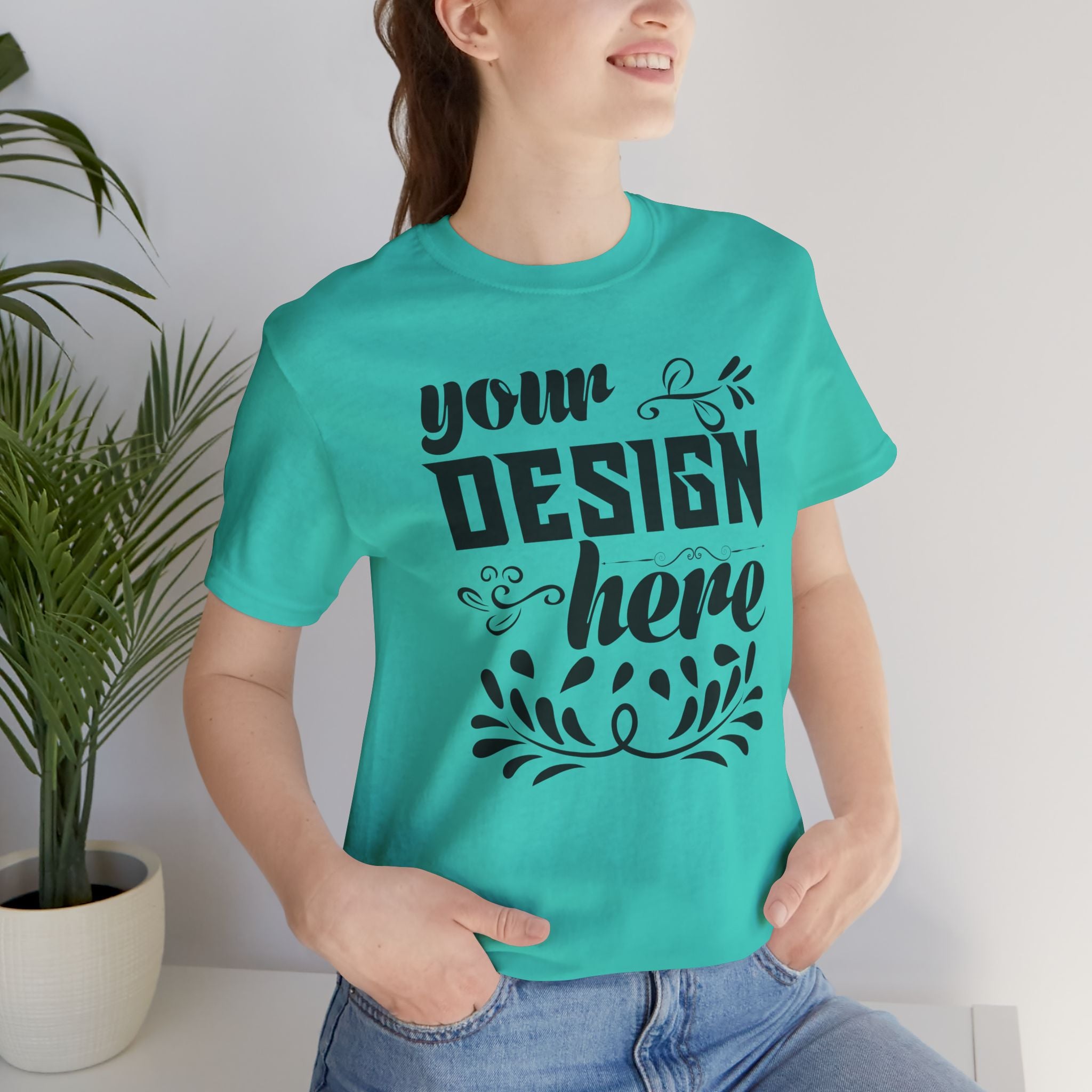 Customizable Prime Essentials Unisex Jersey T-Shirt Lightweight