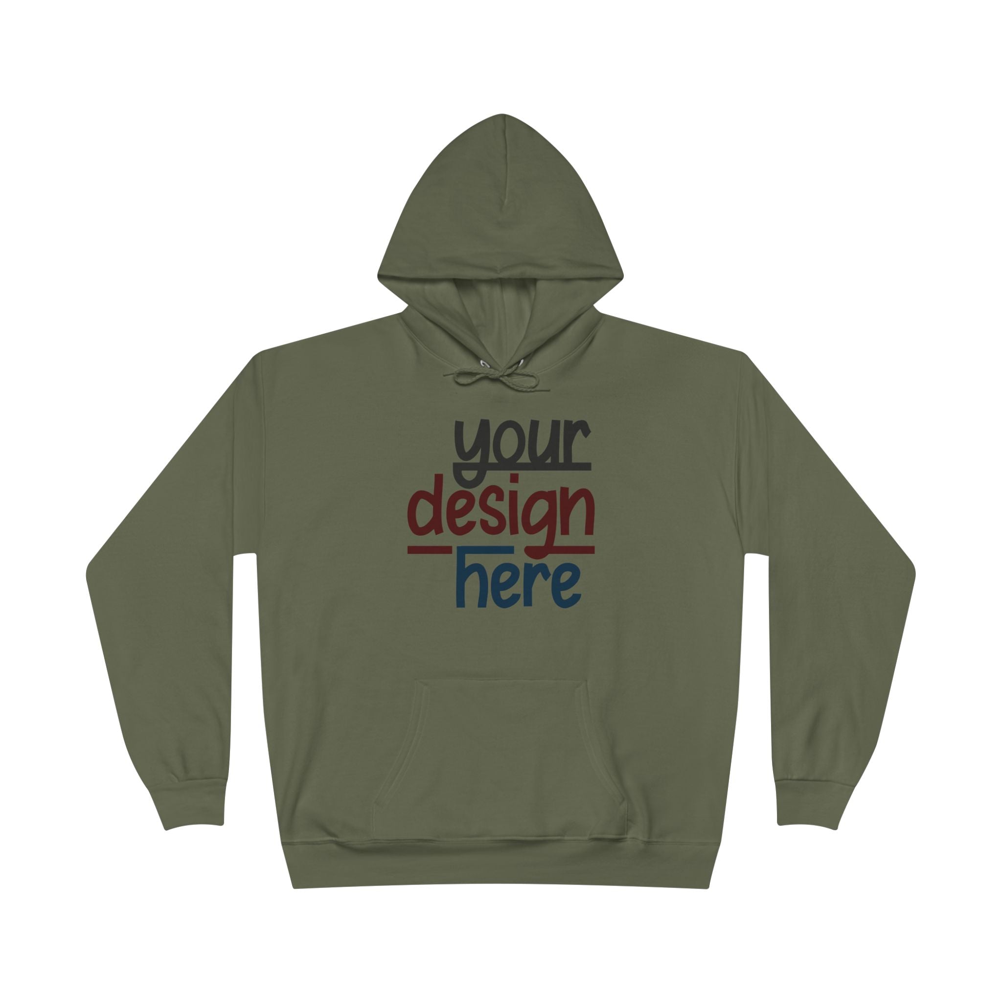 Customizable Hanes P170 EcoSmart Unisex Pullover Hoodie