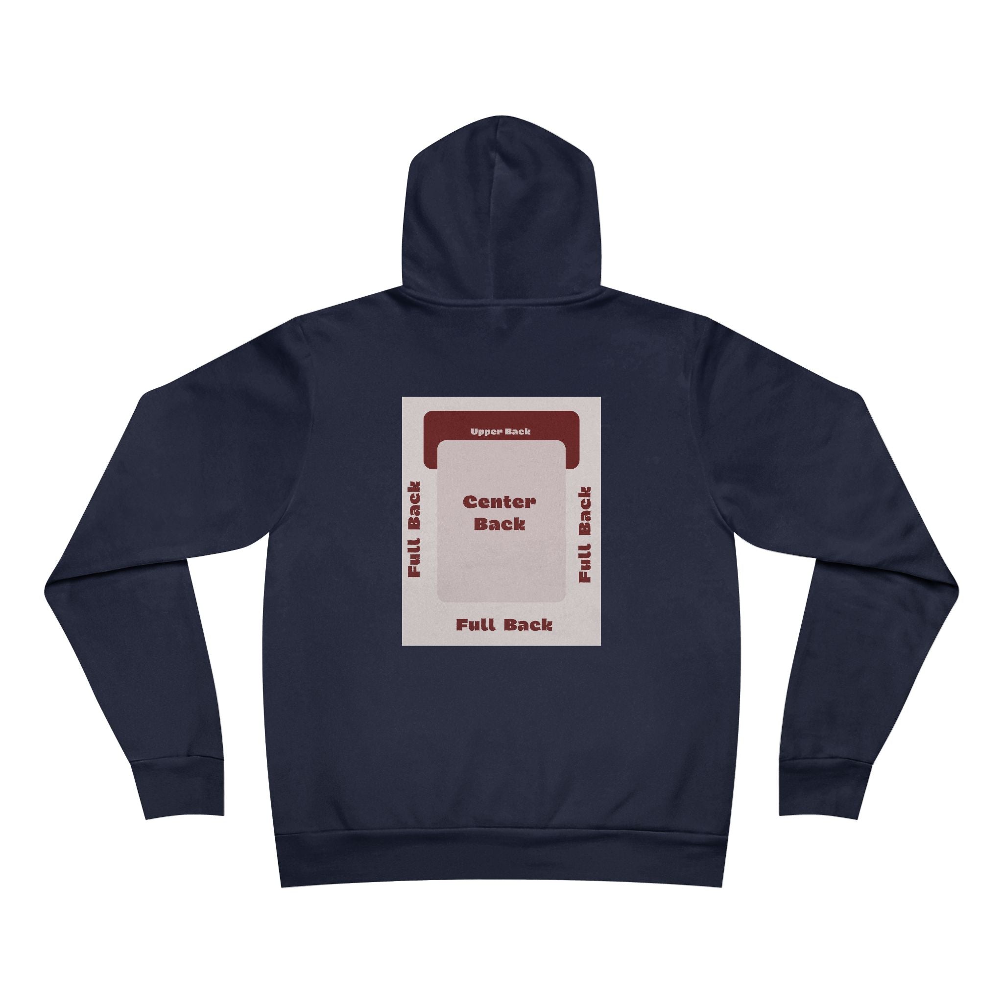 Customizable Bella+Canvas 3719 Unisex Sponge Fleece Pullover Hoodie