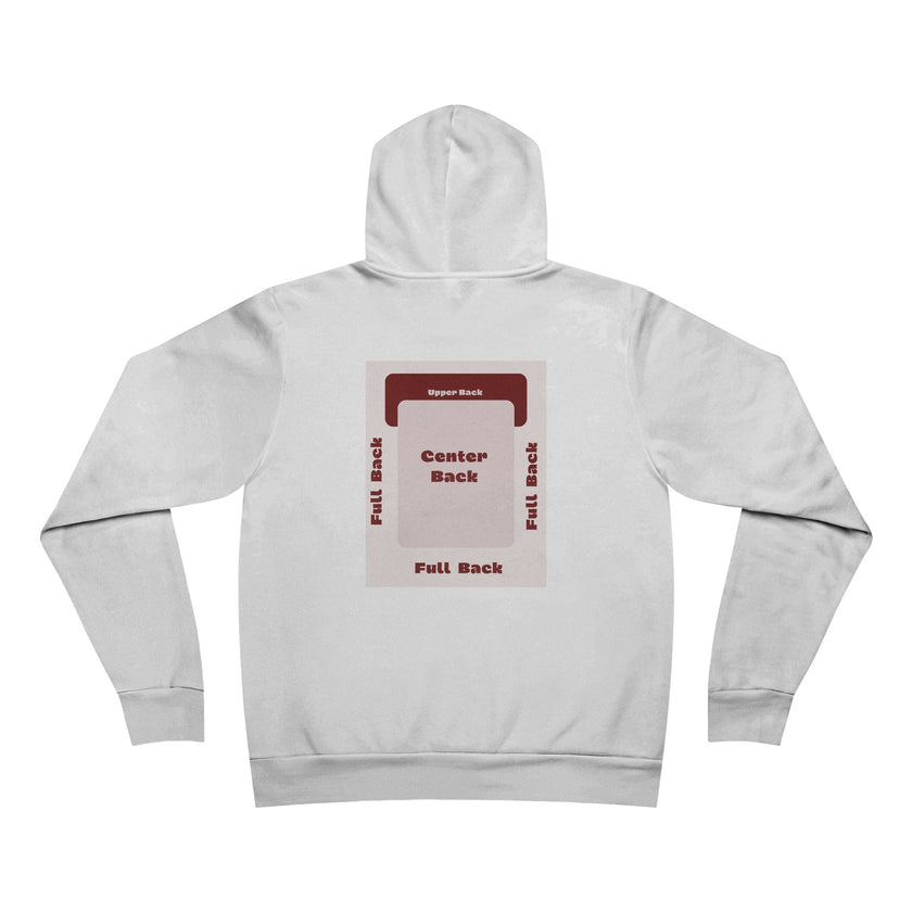 Customizable Bella+Canvas 3719 Unisex Sponge Fleece Pullover Hoodie