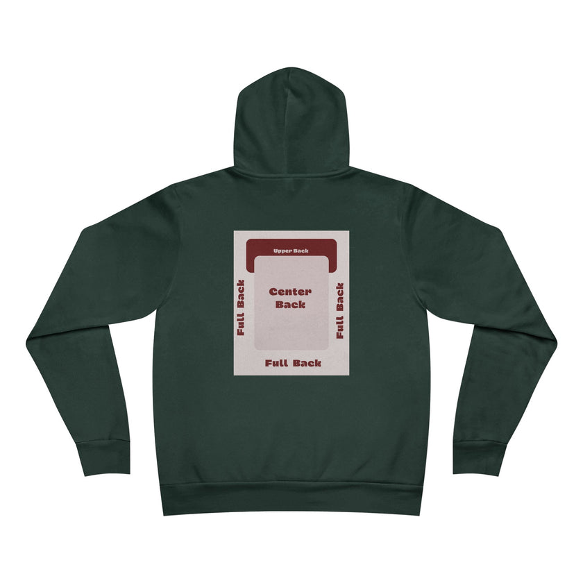 Customizable Bella+Canvas 3719 Unisex Sponge Fleece Pullover Hoodie