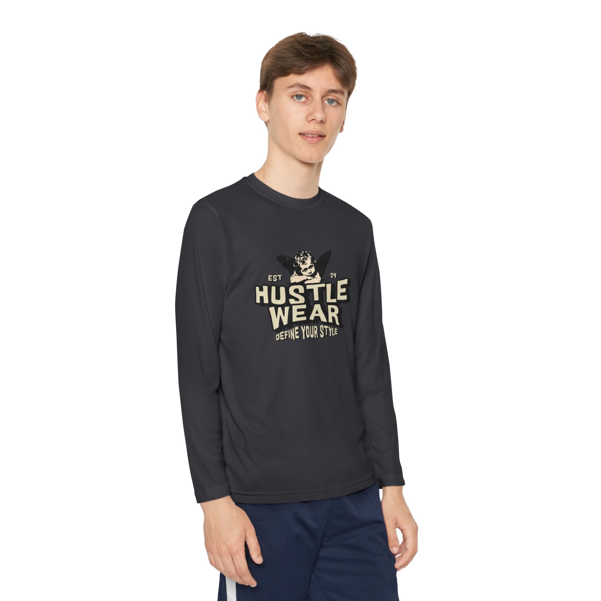 Sport-Tek YST350LS Unisex Youth Long Sleeve Tee | 