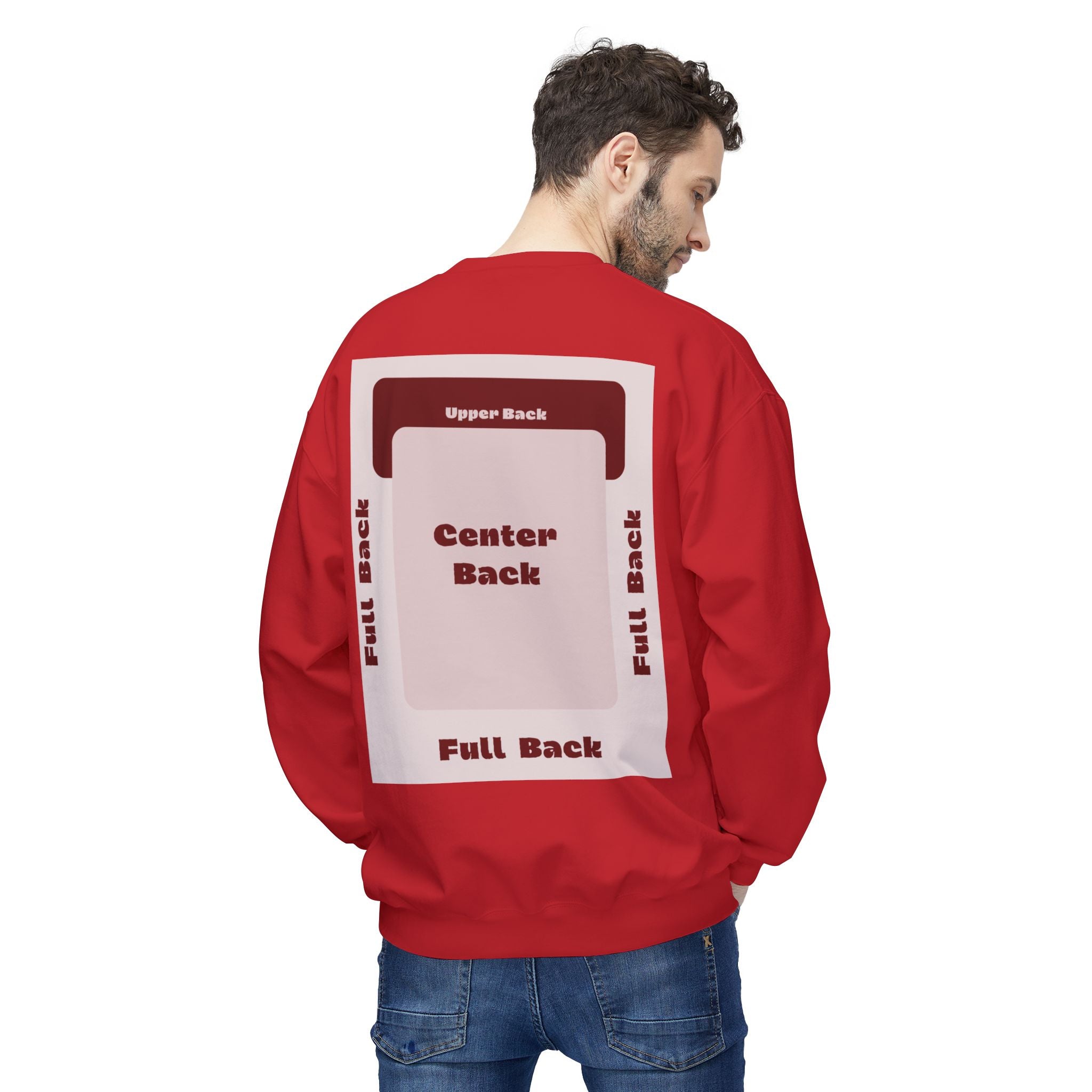 Customizable Gildan SF000 Unisex Midweight Crewneck Sweatshirt