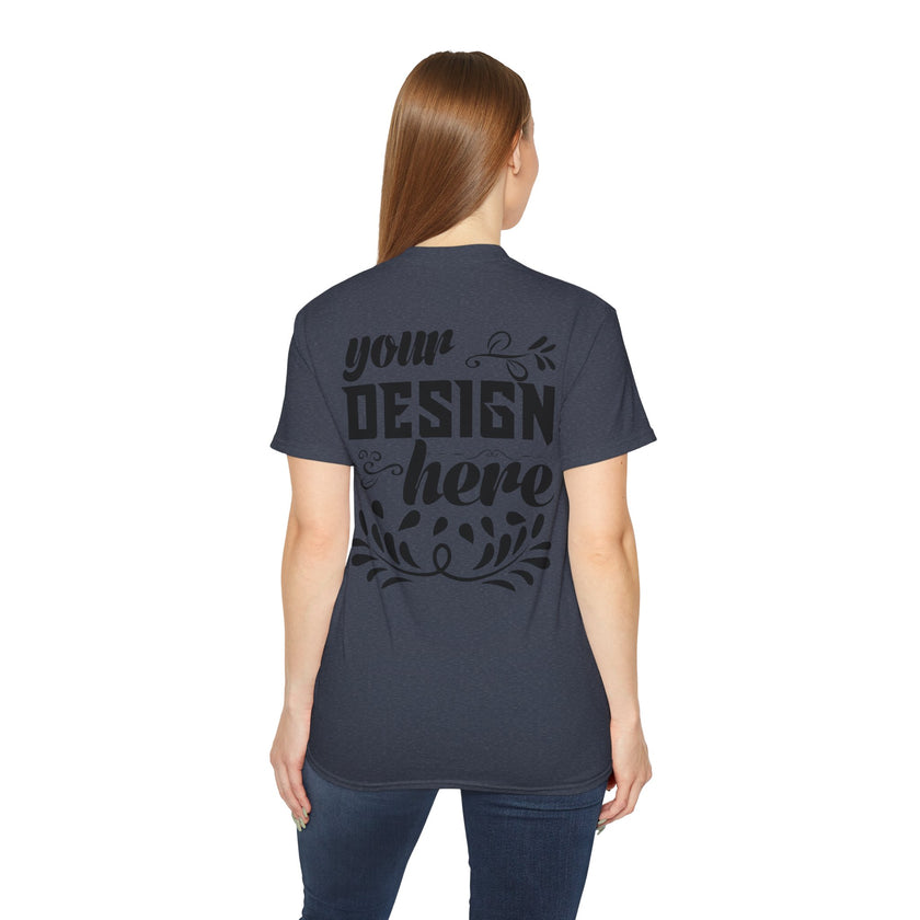 Customizable Gildan 2000 Unisex Ultra Cotton Crew Neck T-Shirt