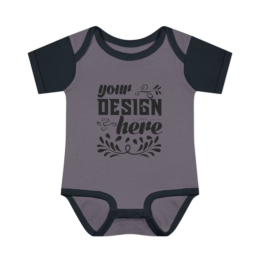 Customizable Infant Baby Rib Bodysuit Rabbit Skins 4400 Unisex