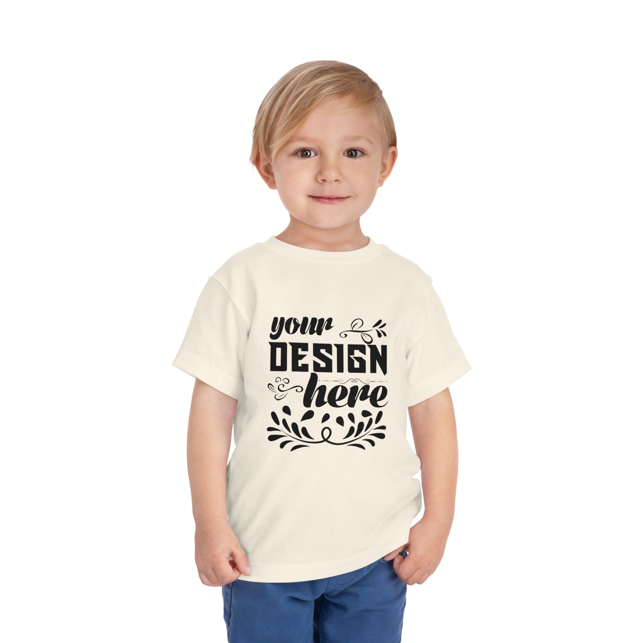 Customizable Bella+Canvas 3001T Toddler Short Sleeve T-Shirt Jersey