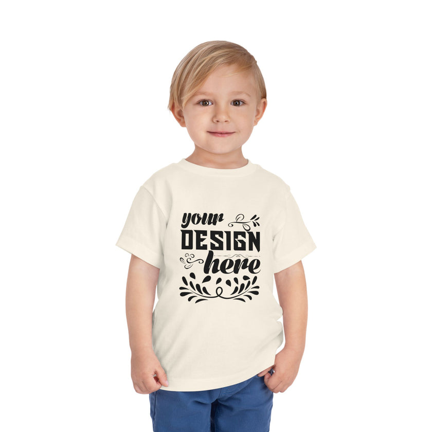 Customizable Bella+Canvas 3001T Toddler Short Sleeve T-Shirt Jersey