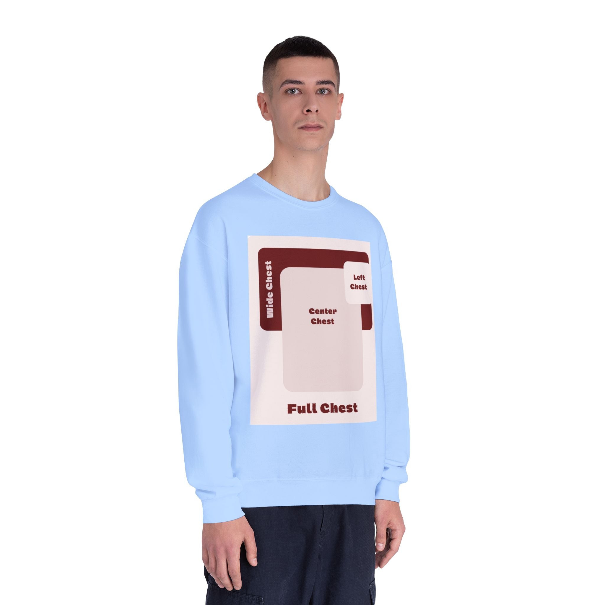 Customizable Unisex NuBlend Crewneck Sweatshirt DTG Print