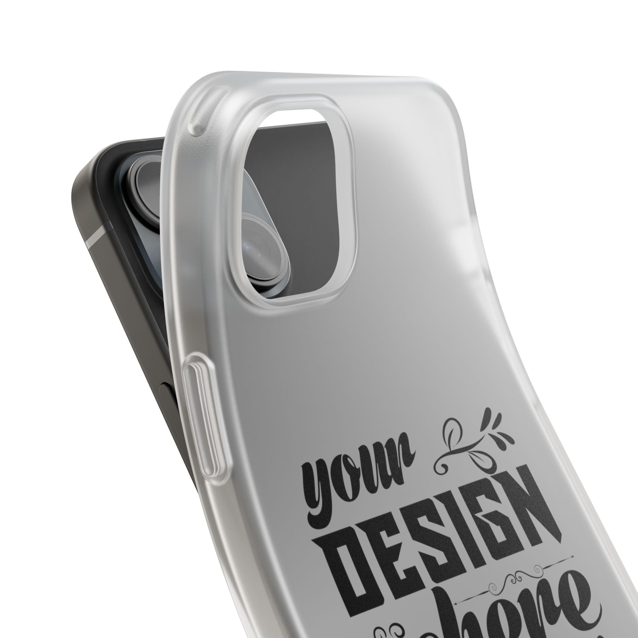 Customizable Flexi TPU Phone Case Slim Matte Protective Cover