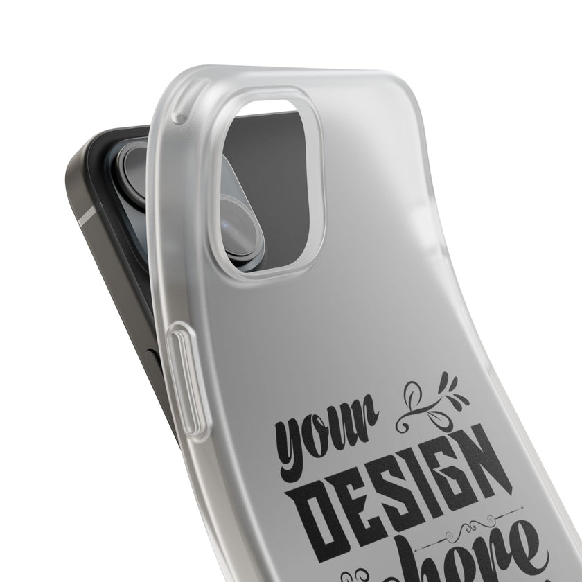 Customizable Flexi TPU Phone Case Slim Matte Protective Cover