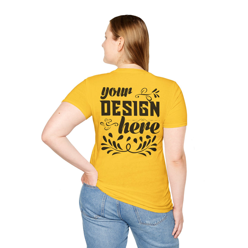 Customizable Gildan 64000 Unisex Softstyle T-Shirt Classic Fit