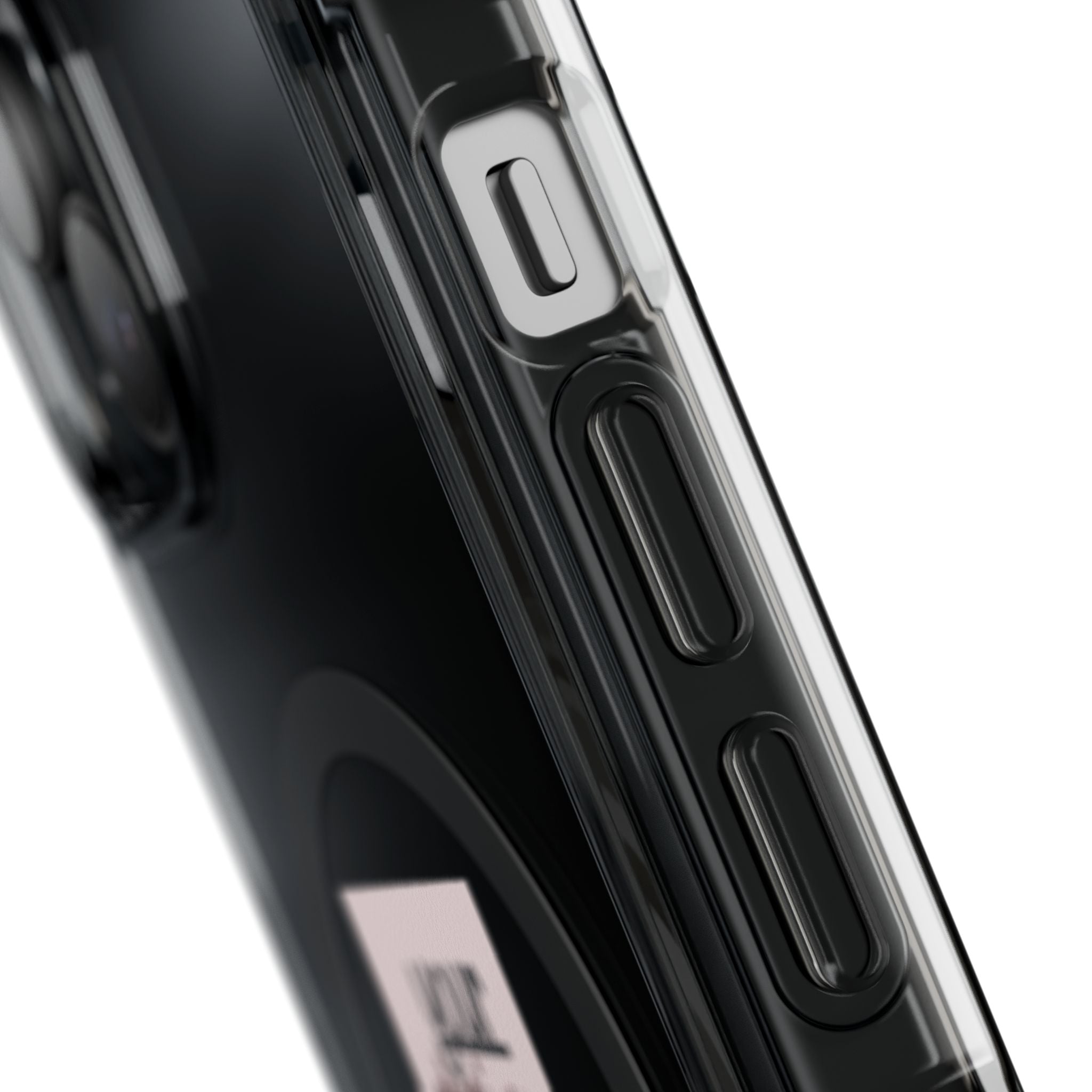 Customizable Magnetic Clear Impact Case With Air Cushioned Bumper Corners