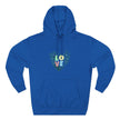 Lane Seven LS14001 Unisex  Fleece Hoodie | Butterfly Love Graphic Print