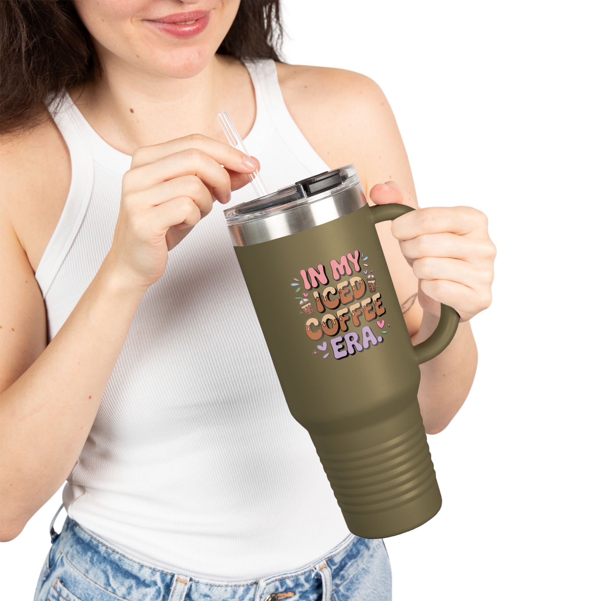 Polar Camel Insulated Travel Mug 40oz | Stainless Steel and DTF