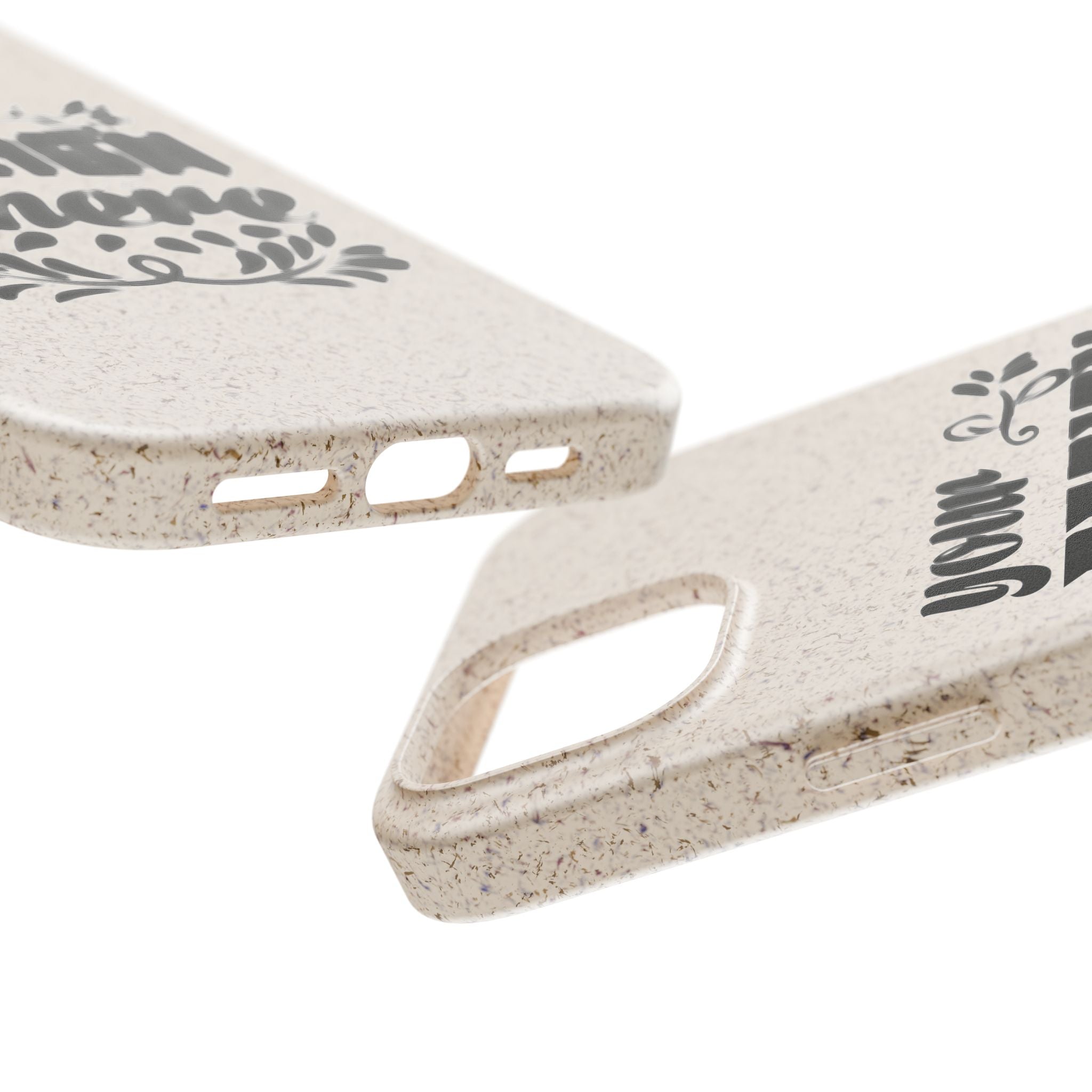 Customizable Biodegradable Phone Case Matte Finish Wireless Charging